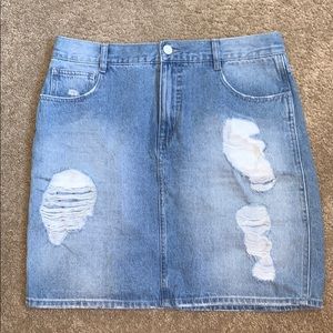 Forever 21 Denim skirt!